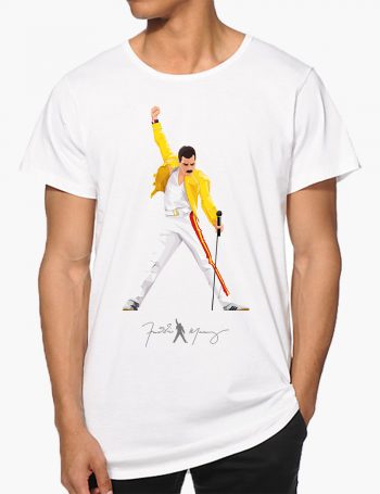 long white man tshirt